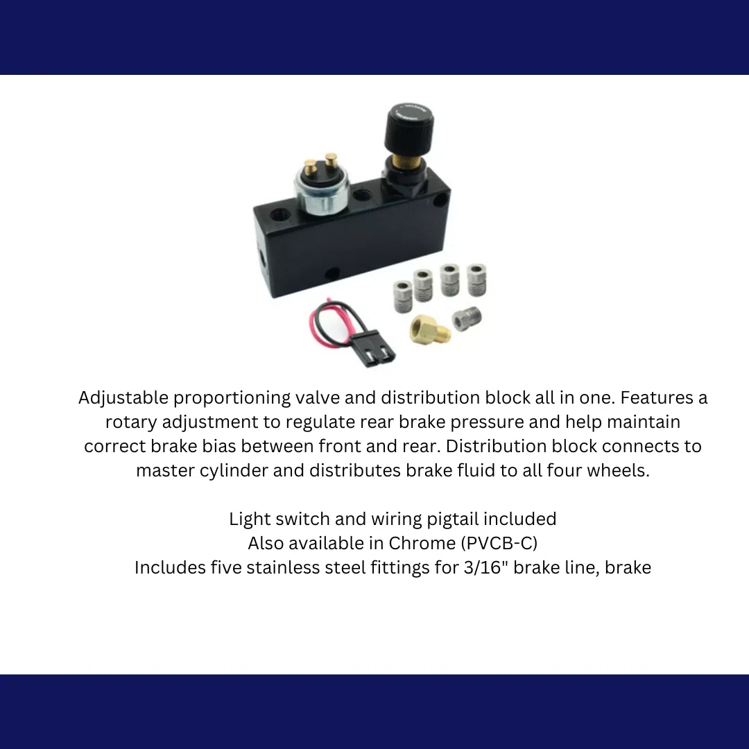 Adjustable Proportioning Valve + Distribution Block PVC-B